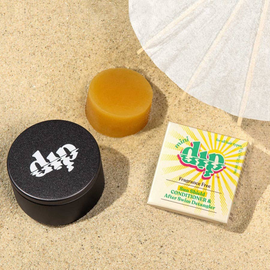 Mini Dip Sun Shield | Conditioner Bar & After Swim Detangler | Fragrance Free