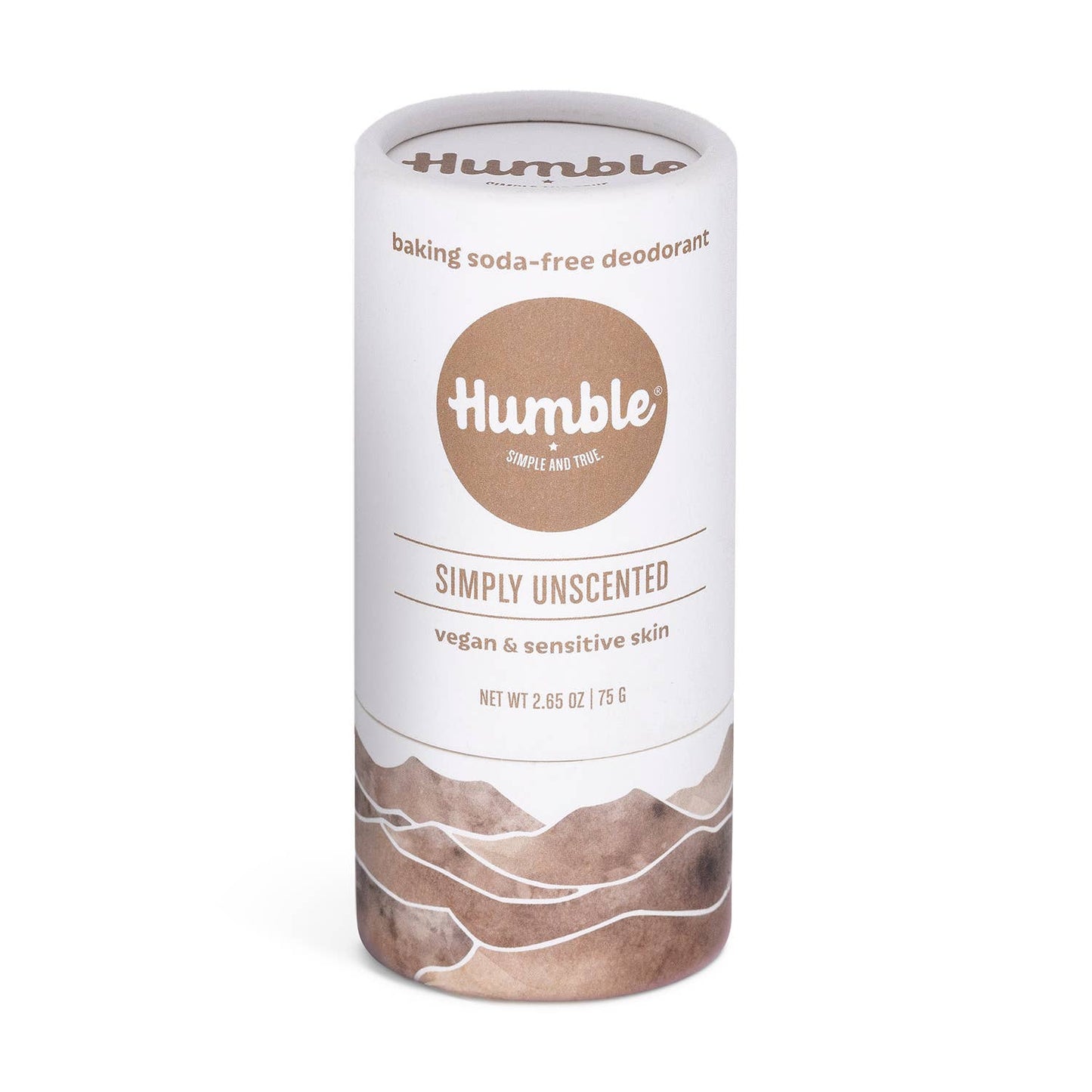 Simply Unscented Vegan & Sensitive Plastic Free Deodorant