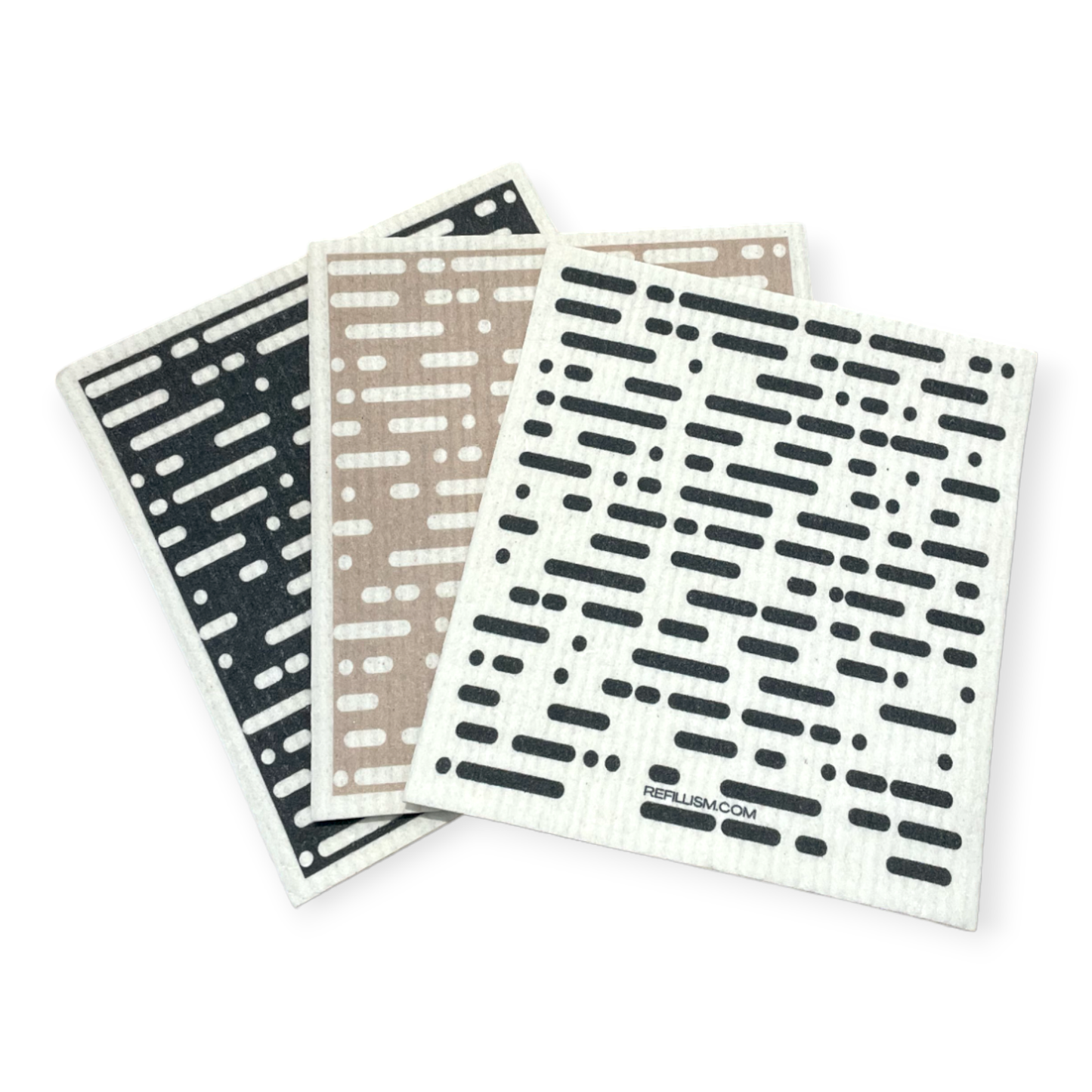 Swedish Dishcloth | Black Dash