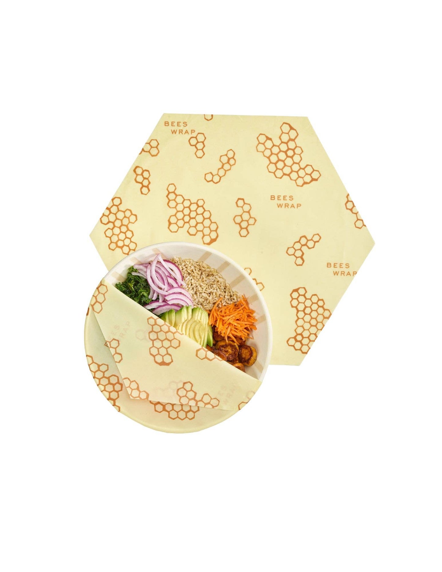 Hex Hugger™ Bowl Cover 3 Pack - Honeycomb
