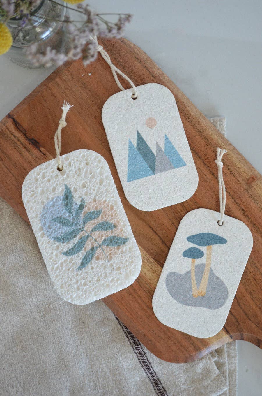 Pop Up Dish Sponges | 3-Pack | Forest Collection