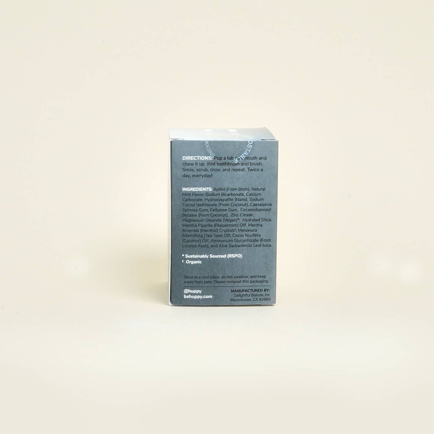 Toothpaste Tablets | Charcoal Mint