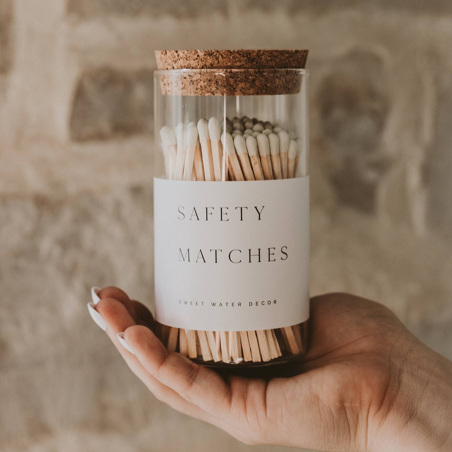 Medium Hearth Matches | White Tip