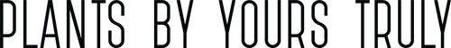 plants by yours truly logo